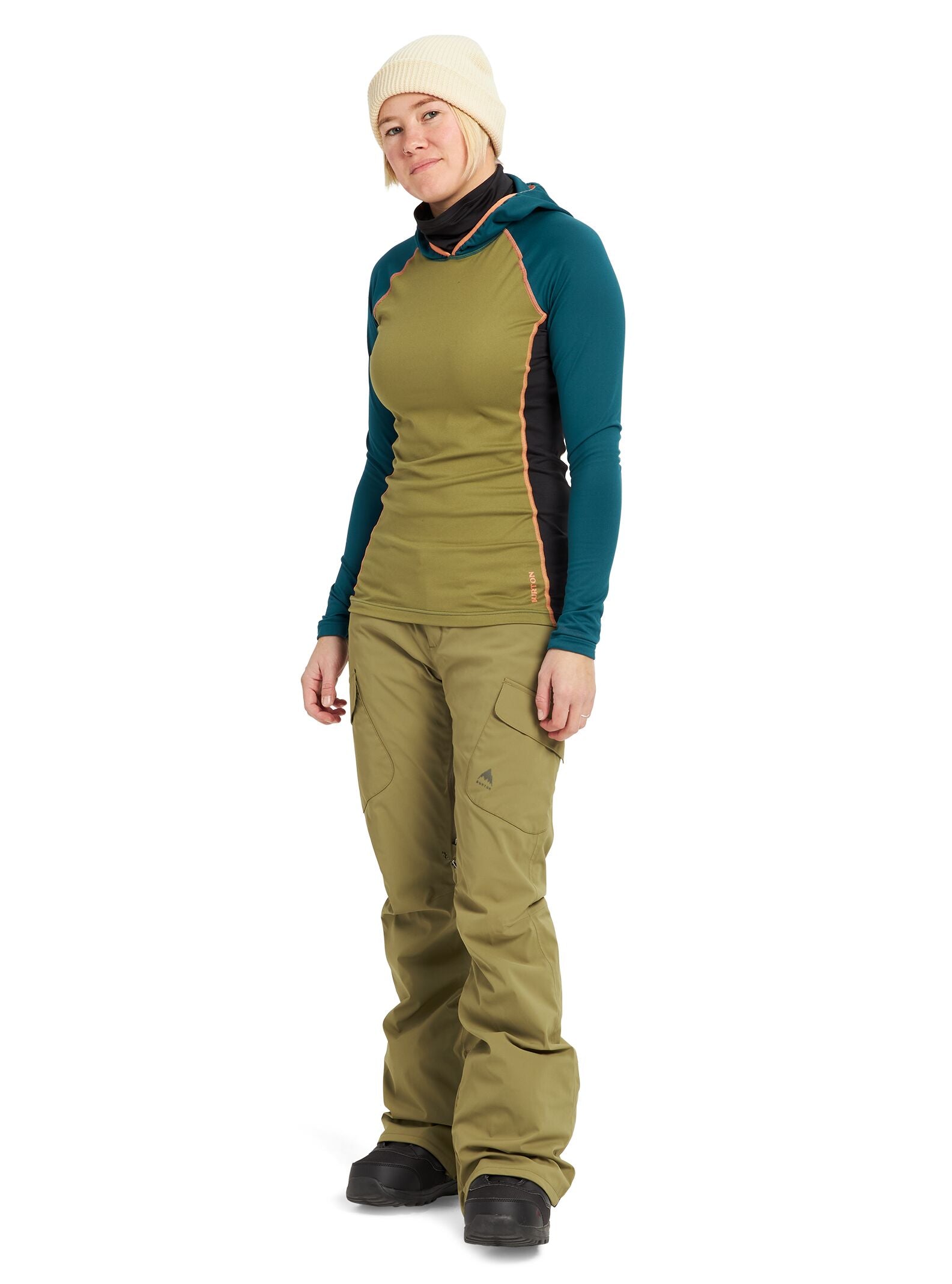 BURTON FEMME PANTALON NEIGE GORE TEX GLORIA olive