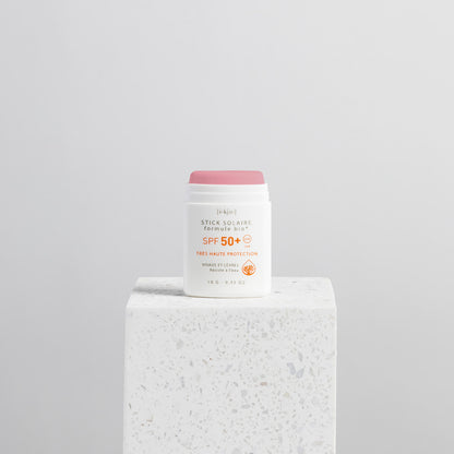 EQ SUN STICK PROTECTION SOLAIRE 50 SPF Framboise