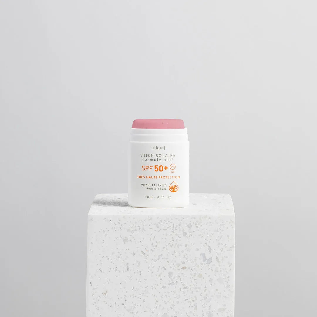 EQ SUN STICK PROTECTION SOLAIRE 50 SPF Framboise