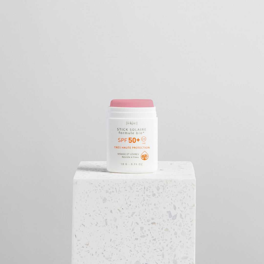 EQ SUN STICK PROTECTION SOLAIRE 50 SPF Framboise