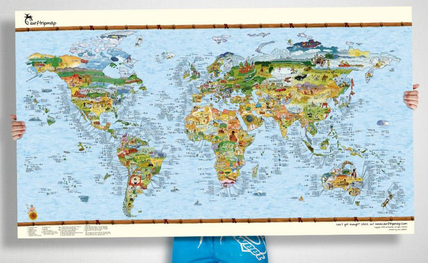 CARTE DES SPOTS EFFAÇABLE