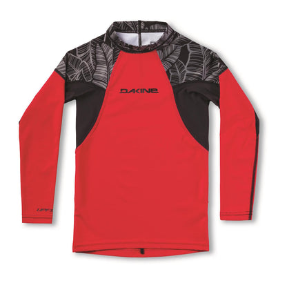 DAKINE LYCRA ENFANT MANCHES LONGUES UV50 Red
