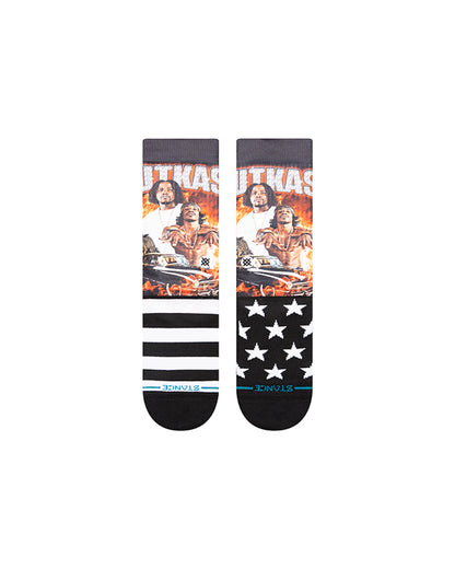 STANCE CHAUSSETTES STANKONIA CREW black
