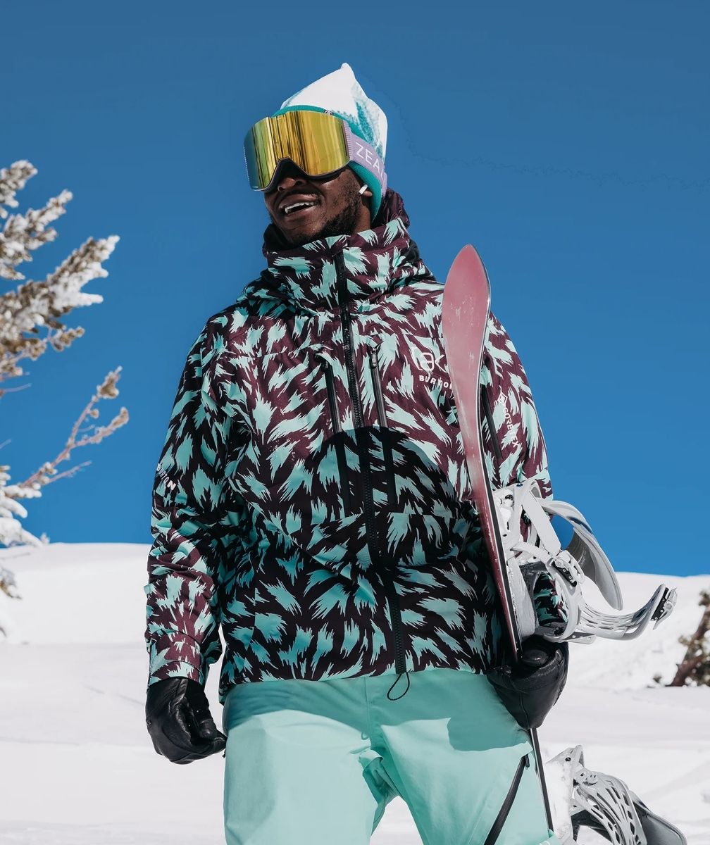 BURTON AK VESTE DE NEIGE GORE-TEX SWASH Fur Purple Root