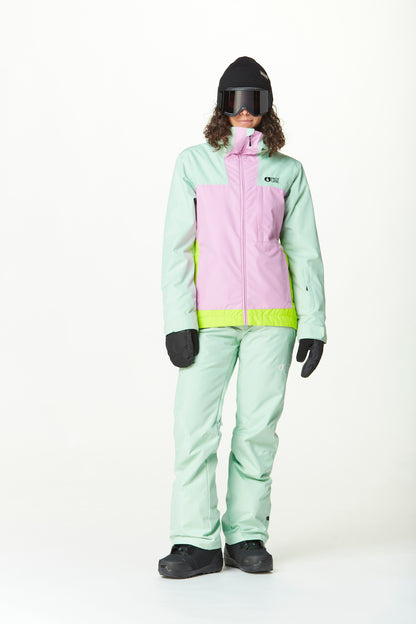 PICTURE VESTE DE NEIGE SEAKREST JKT Silt Green Orchid Acid