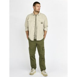 JONSEN CHEMISE VELOURS JIM Pelican
