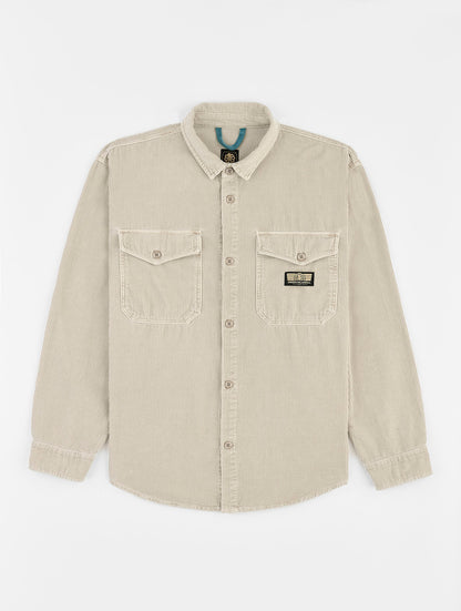 JONSEN CHEMISE VELOURS JIM Pelican