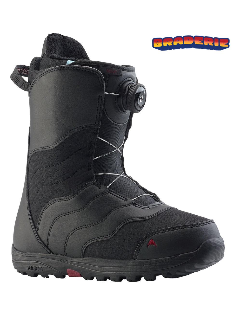 BURTON FEMME BOOTS MINT BOA Black