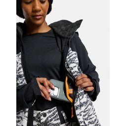 BURTON FEMME VESTE DE NEIGE PROWESS JACKET 2.0 True Black/Zebra Camo