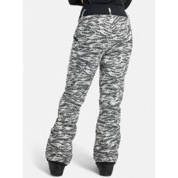 BURTON FEMME PANTALON DE NEIGE MARCY HIGH RISE HIGH STRETCH PANTS Zebra Camo