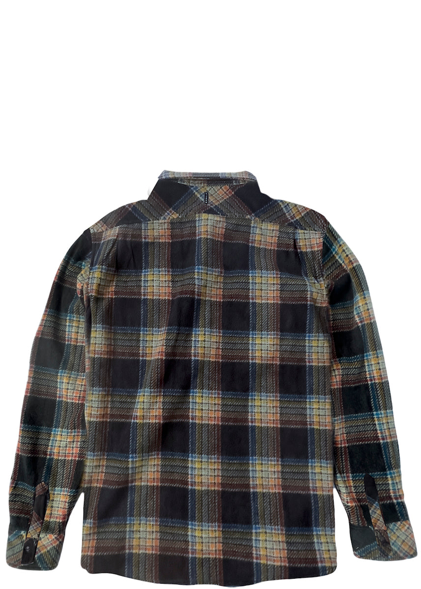 VISSLA CHEMISE  JUNIOR ECO-ZY BOYS POLAR FLANNEL black