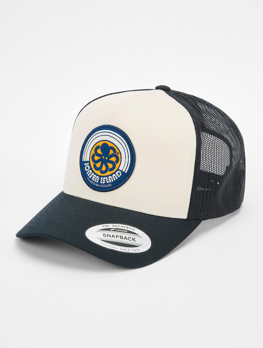 JONSEN ISLAND CASQUETTE TRUCKER RAINBOW Coconut