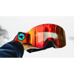 KNOCKAROUND MASQUE DE NEIGE SLINGSHOT Hot tamale