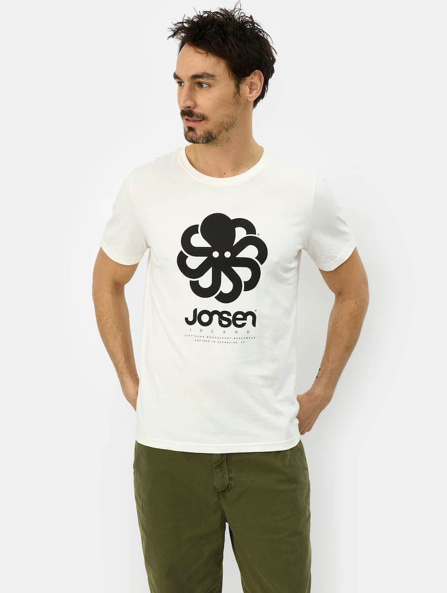 JONSEN ISLAND TEE SHIRT CLASSIC BIG Coconut