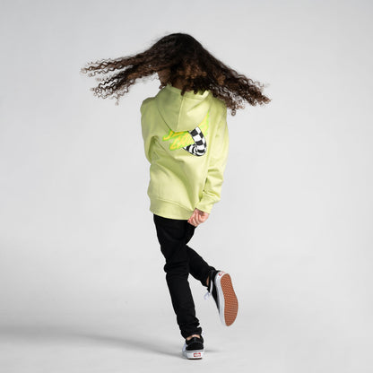 SANTA CRUZ SWEAT HODDIE JUNIOR GOAL FLAME Matcha