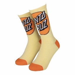 SANTA CRUZ ENFANT CHAUSSETTES OTHER DOT (2 PACK) Iguana & Butter
