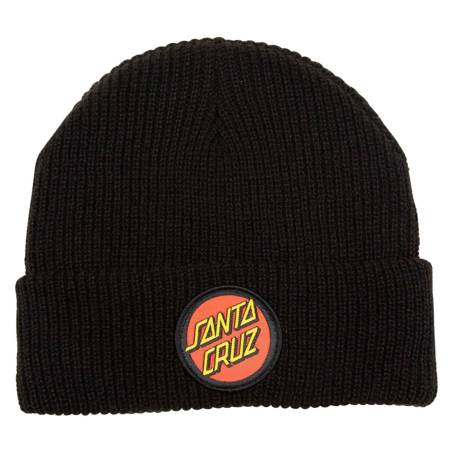 SANTA CRUZ BONNET JUNIOR CLASSIC DOT BEANIE  Black