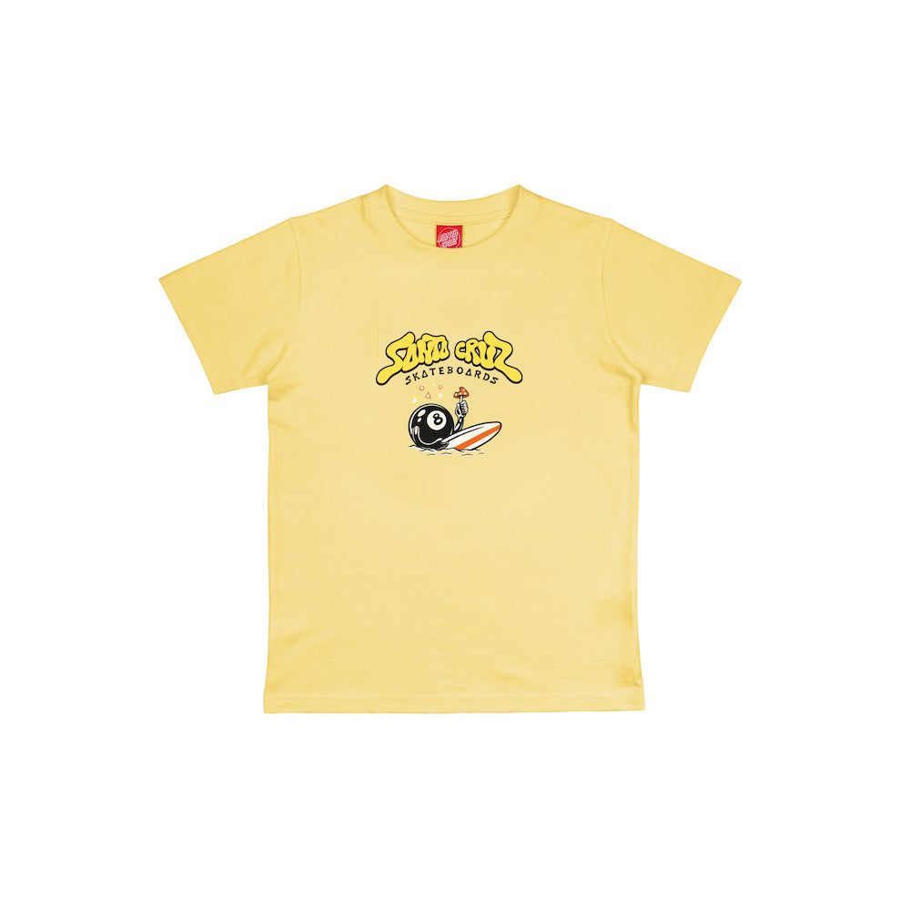 SANTA CRUZ ENFANT TEE SHIRT WINKOWSKI 8BALLER TRIP Butter