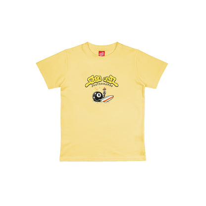 SANTA CRUZ ENFANT TEE SHIRT WINKOWSKI 8BALLER TRIP Butter