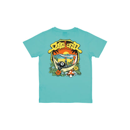 SANTA CRUZ ENFANT TEE SHIRT WINKOWSKI 8BALLER TRIP Pool Blue