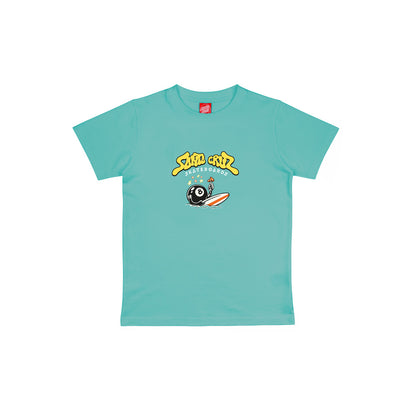 SANTA CRUZ ENFANT TEE SHIRT WINKOWSKI 8BALLER TRIP Pool Blue