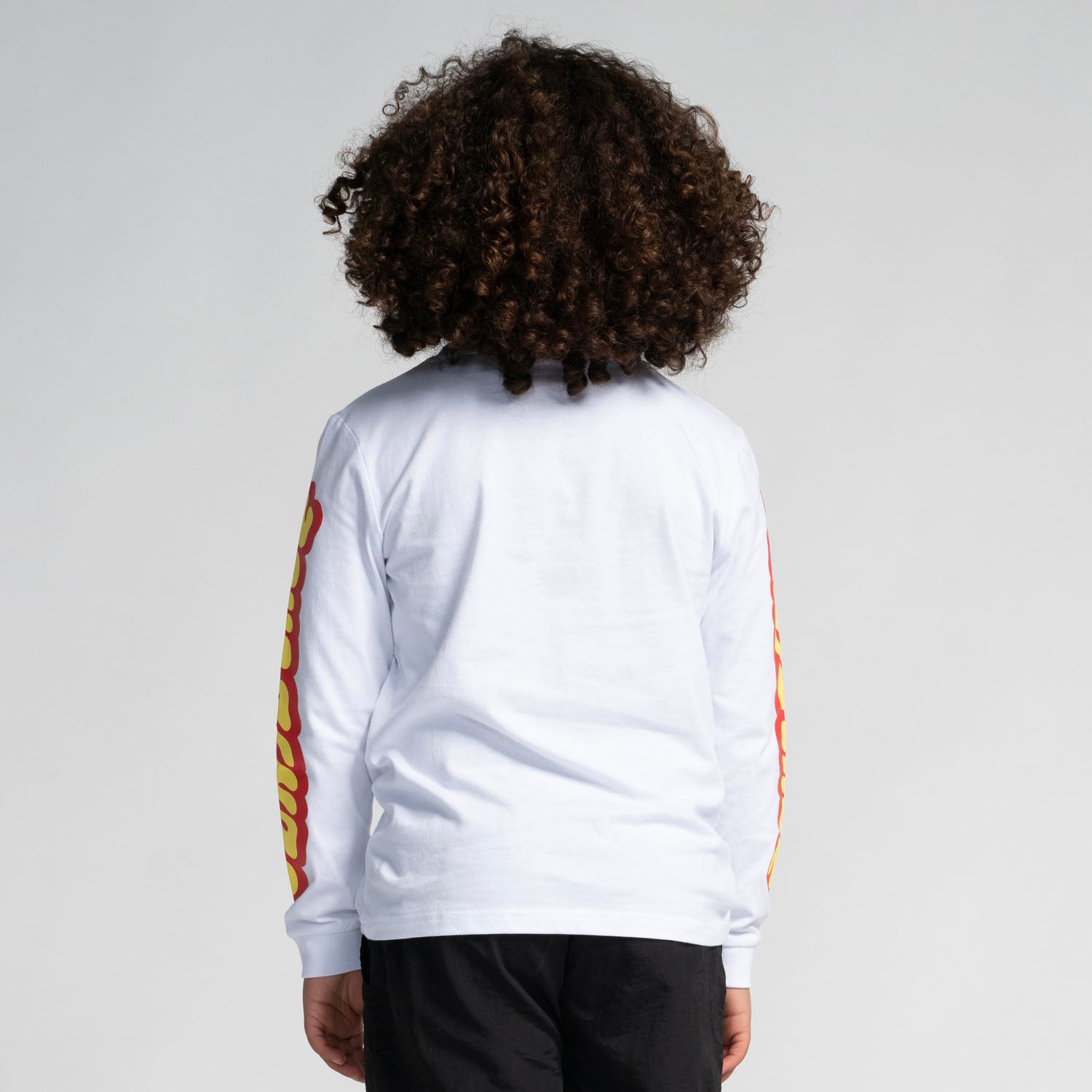 SANTA CRUZ L/S TEE SHIRT JUNIOR TOADSTOOL DOT White