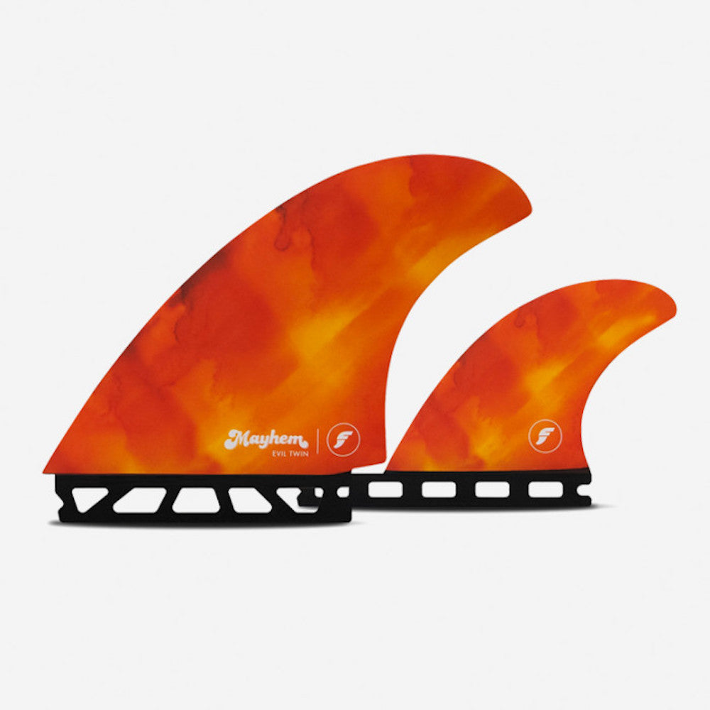 FUTURES FINS DERIVES TWIN+1 MAYHEM EVIL TWIN