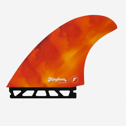 FUTURES FINS DERIVES TWIN+1 MAYHEM EVIL TWIN