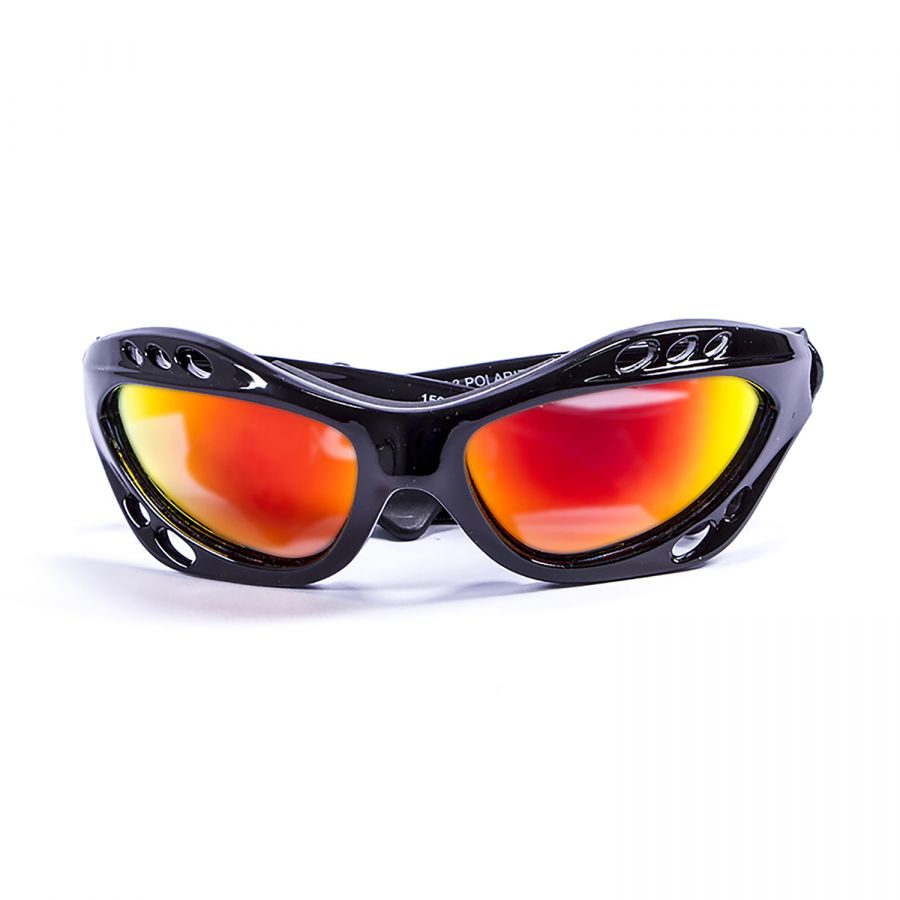 OCEAN GLASSES LUNETTES SURF CUMBUCO Black shiny Revo