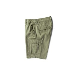 VISSLA BERMUDA COUNTY CARGO TWILL 21" Dark Olive