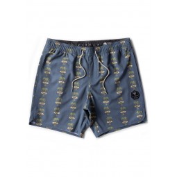 VISSLA BOARDSHORT ATOMIC PALMS 16.5" ECOLASTIC Midnight