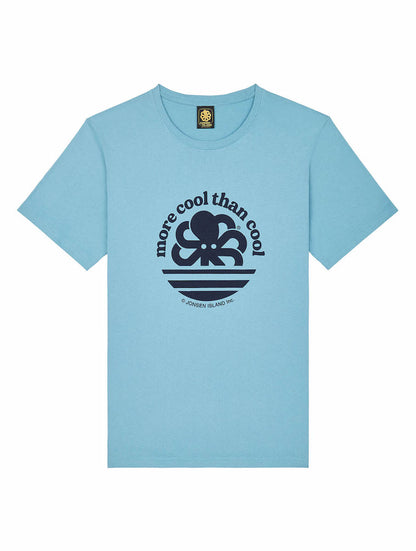 JONSEN ISLAND T-SHIRT CLASSIC MORE COOL Adriatic blue