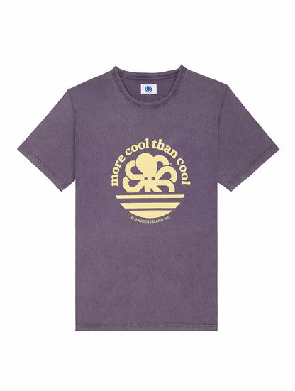 JONSEN ISLAND T-SHIRT CLASSIC MORE COOL Grape fade out