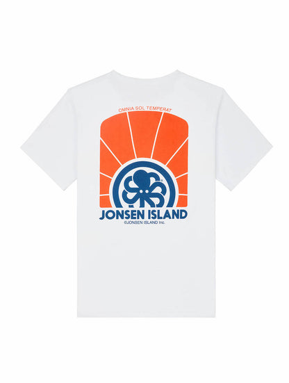 JONSEN ISLAND T-SHIRT CLASSIC OMNIA SOL White