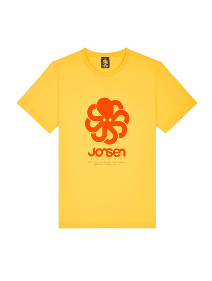 JONSEN ISLAND T-SHIRT CLASSIC BIG Yellow
