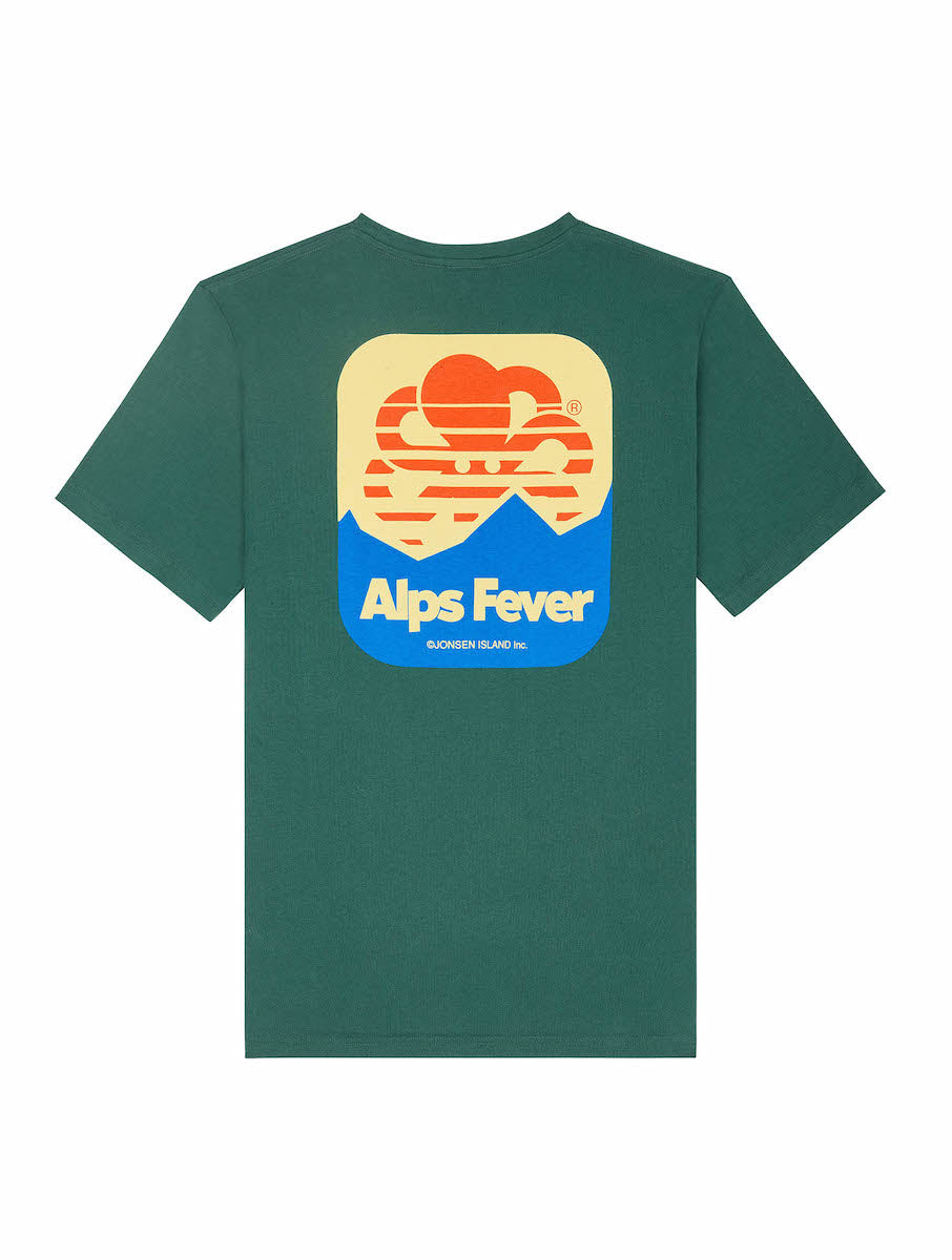 JONSEN ISLAND T-SHIRT CLASSIC ALPS FEVER Rain forest