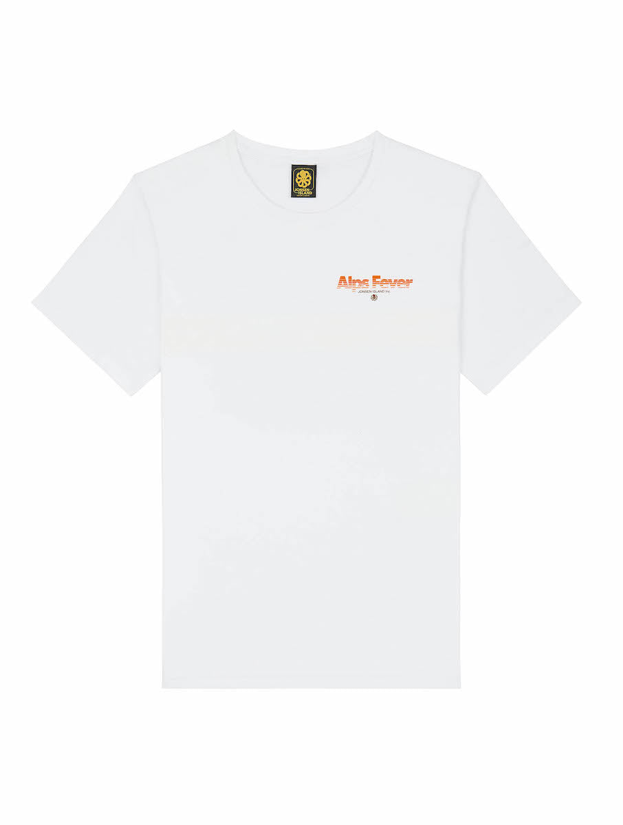 JONSEN ISLAND T-SHIRT CLASSIC ALPS FEVER White