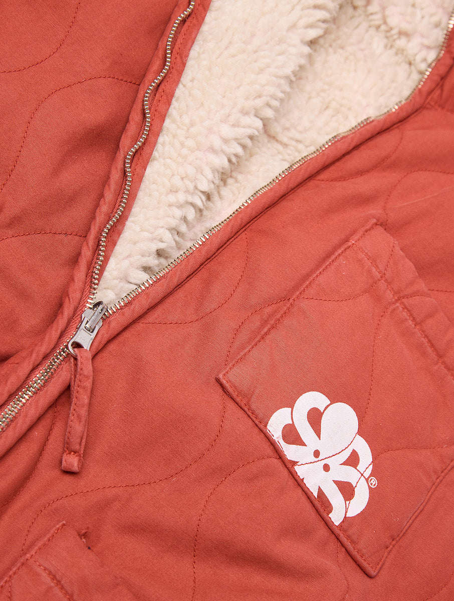 JONSEN ISLAND VESTE REVERSIBLE CAM PRINT Red