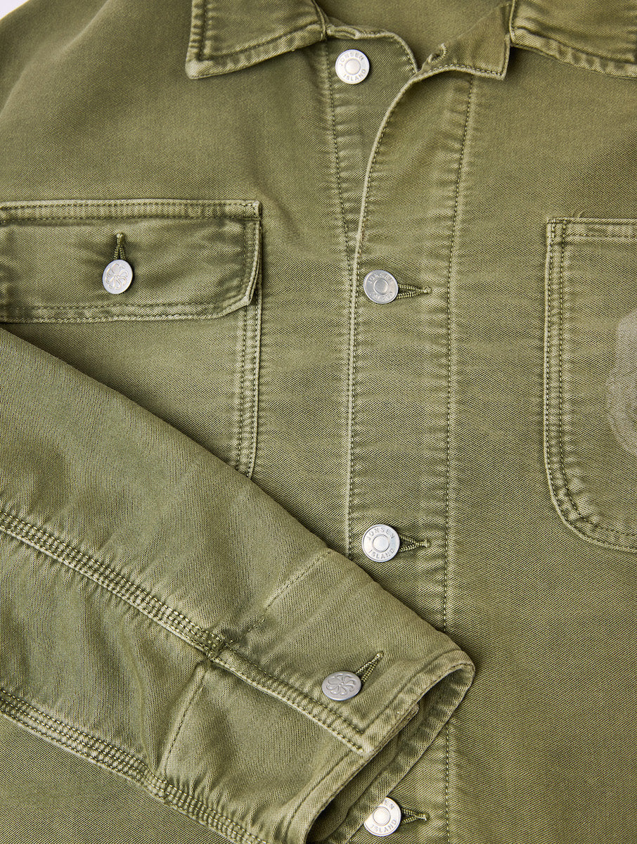 JONSEN ISLAND VESTE SAVI LASER MOLESKIN Ivy green