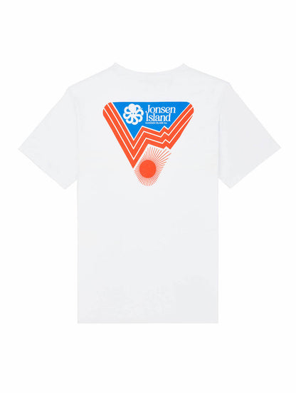 JONSEN ISLAND T-SHIRT CLASSIC SUNNY ALPS White