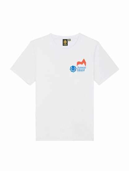 JONSEN ISLAND T-SHIRT CLASSIC SUNNY ALPS White