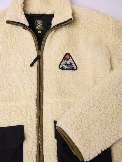 JONSEN ISLAND VESTE SHERPA ORSO 25 Cream