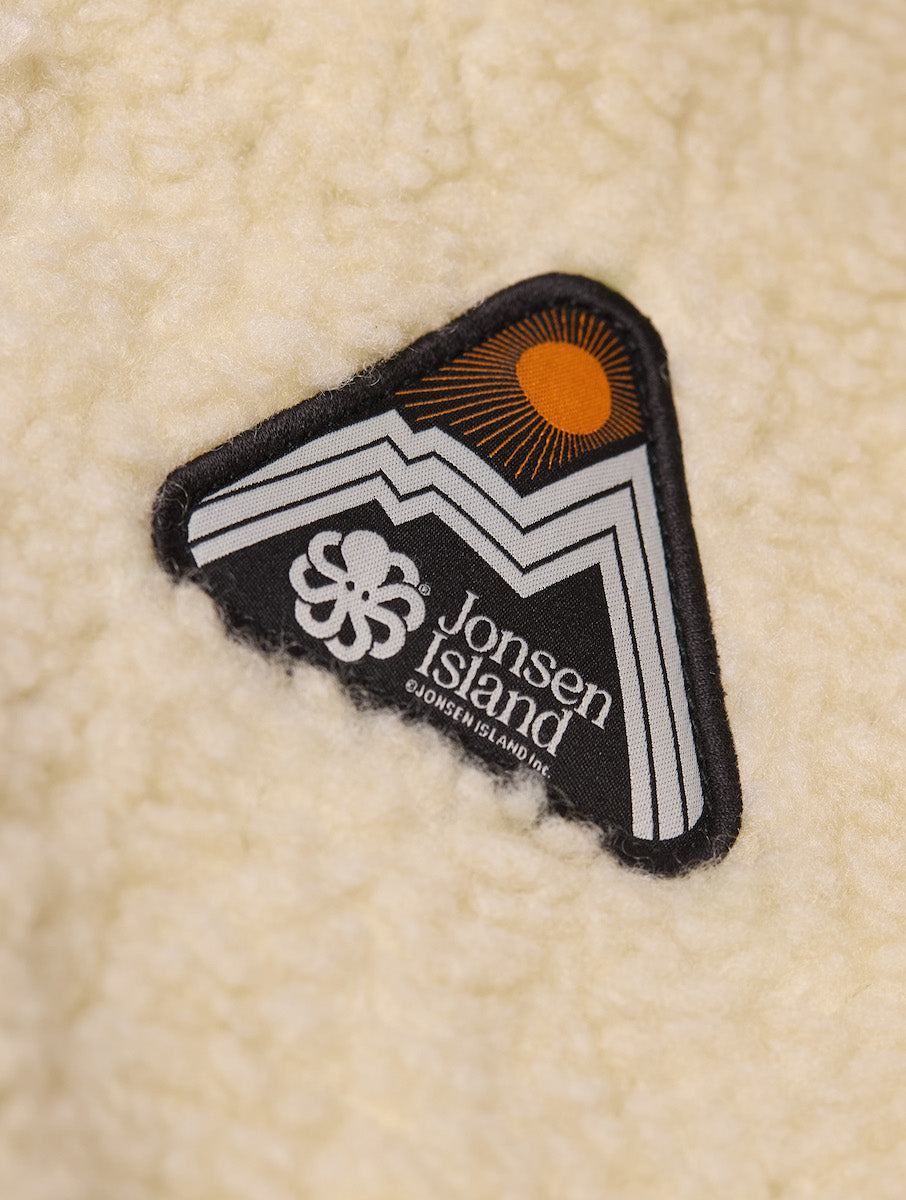JONSEN ISLAND VESTE SHERPA ORSO 25 Cream