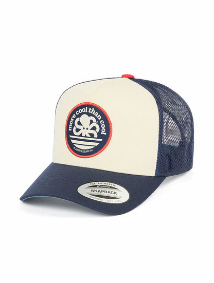 JONSEN ISLAND CASQUETTE TRUCKER COOL Coconut