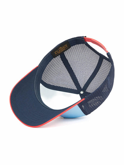 JONSEN ISLAND CASQUETTE TRUCKER ALPS 3 Adriatic blue
