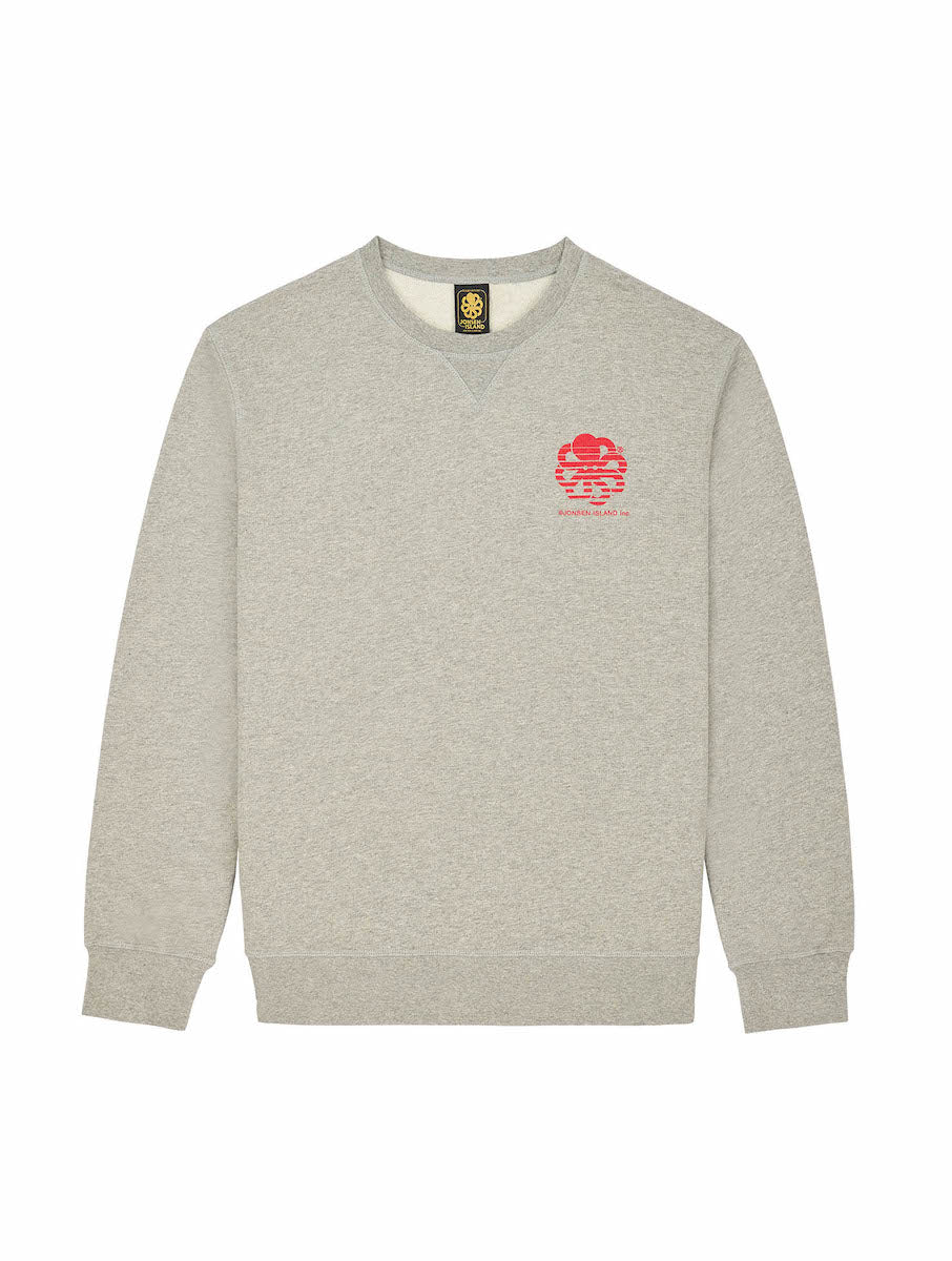 JONSEN ISLAND SWEATSHIRT CLASSIC GUSTAVO MARLO Heather grey