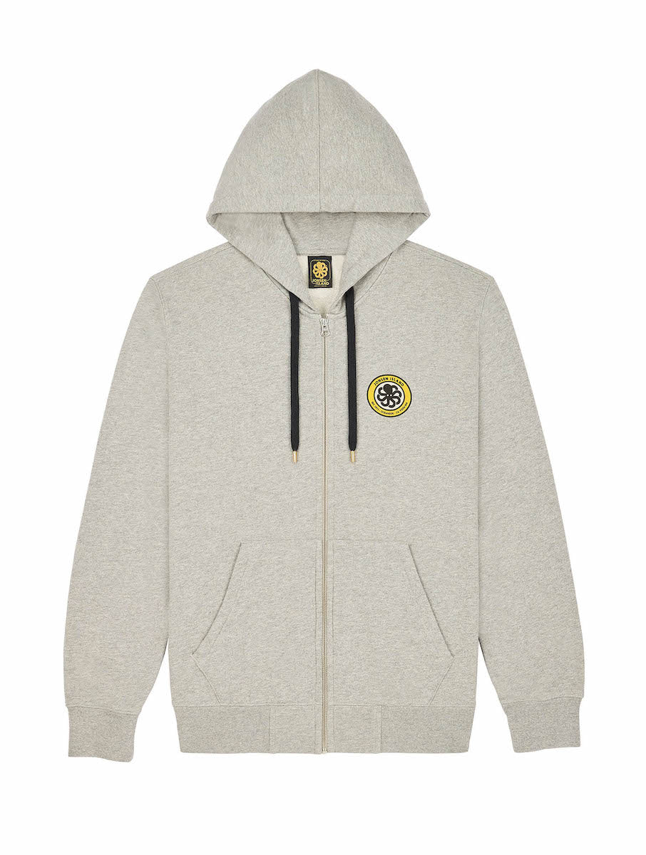 JONSEN ISLAND SWEATSHIRT HOODIE ZIPPE AUTHENTIC Heather grey