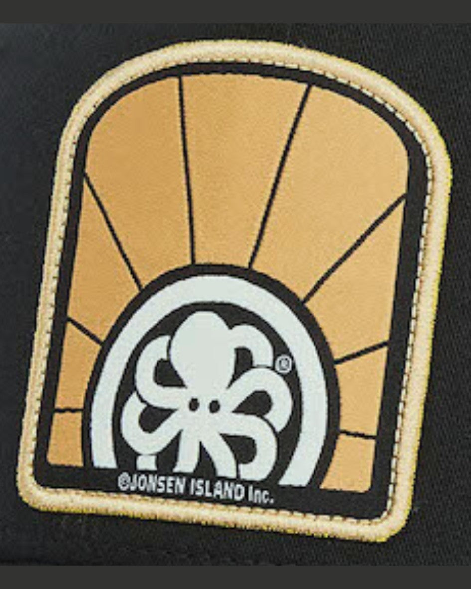 JONSEN ISLAND CASQUETTE TRUCKER OMNIA SOL Black