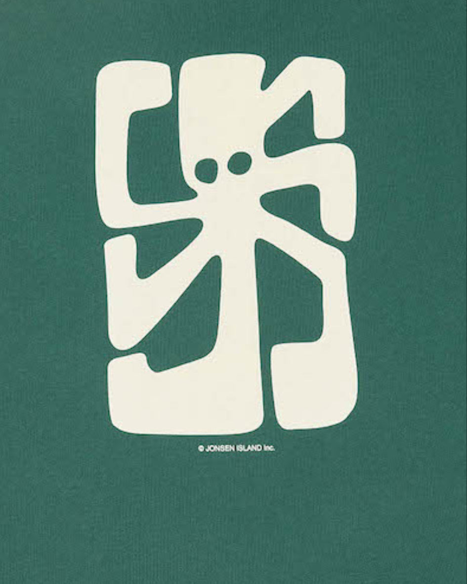 JONSEN ISLAND T-SHIRT CONFORT THE ARTIST Rain forest