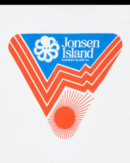 JONSEN ISLAND T-SHIRT CLASSIC SUNNY ALPS White